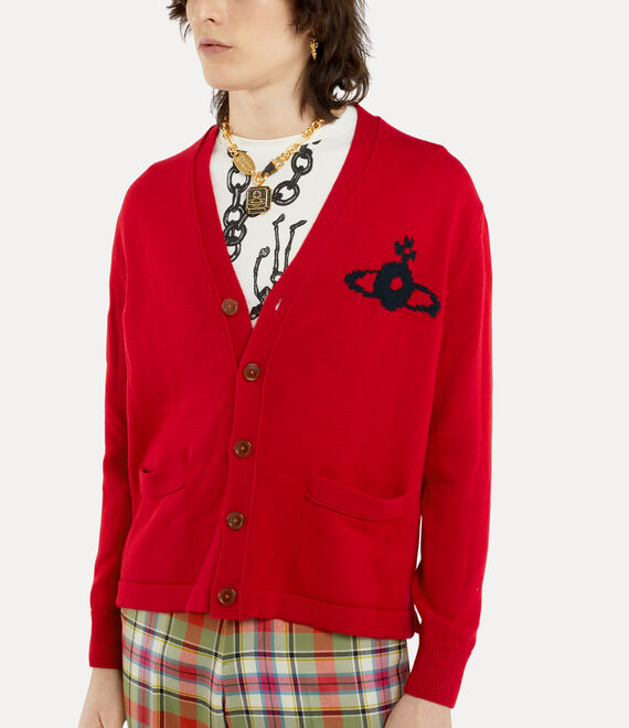 The Best Vivienne Westwood Knitwear 2024 - Women Alex Cardigan Red